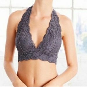Dark grey urban outfitters bralette